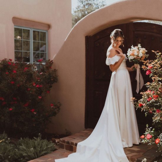 A New Mexico Wedding Embraced in Soft Spring Romance