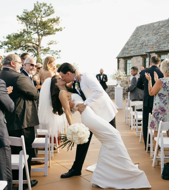 Pastel Elegance at a Colorado Castle Wedding