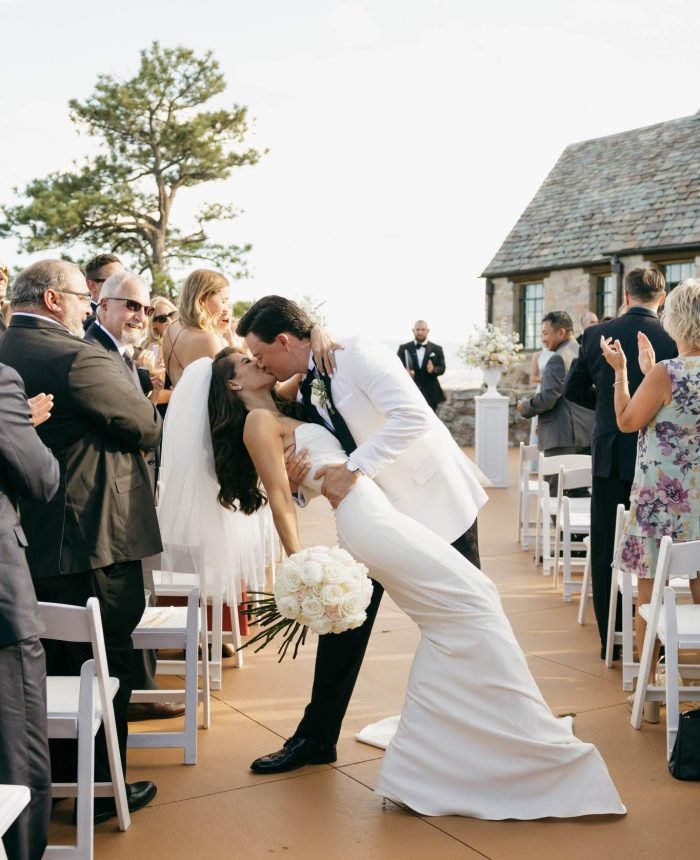 Pastel Elegance at a Colorado Castle Wedding