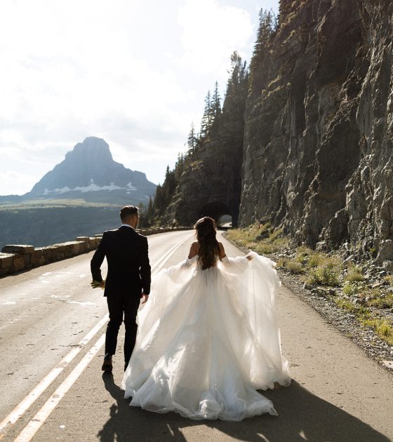 Peaceful National Park Elopement in Montana