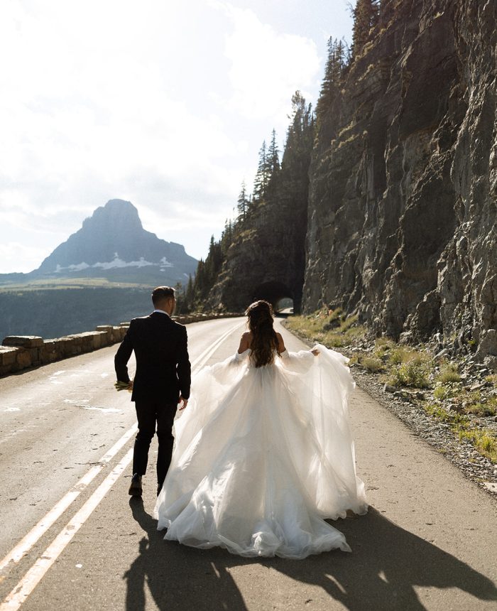Peaceful National Park Elopement in Montana