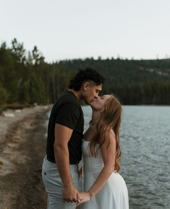 Soft and Serene Tahoe Engagement Session