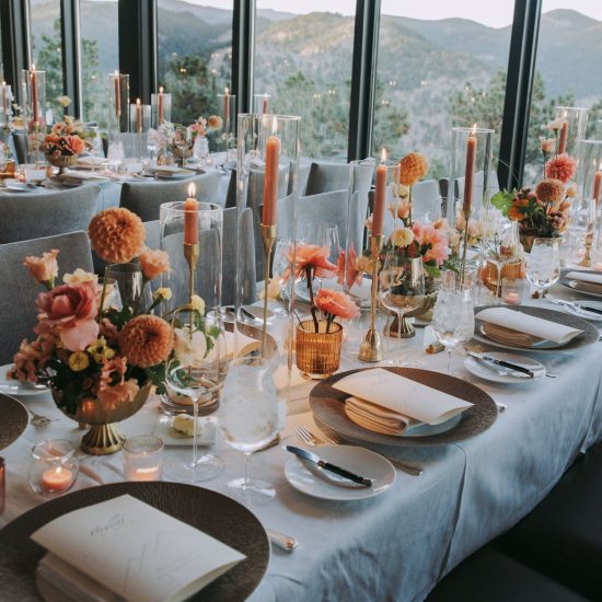 Soft Hues and Mountain Views at a Flagstaff House Wedding