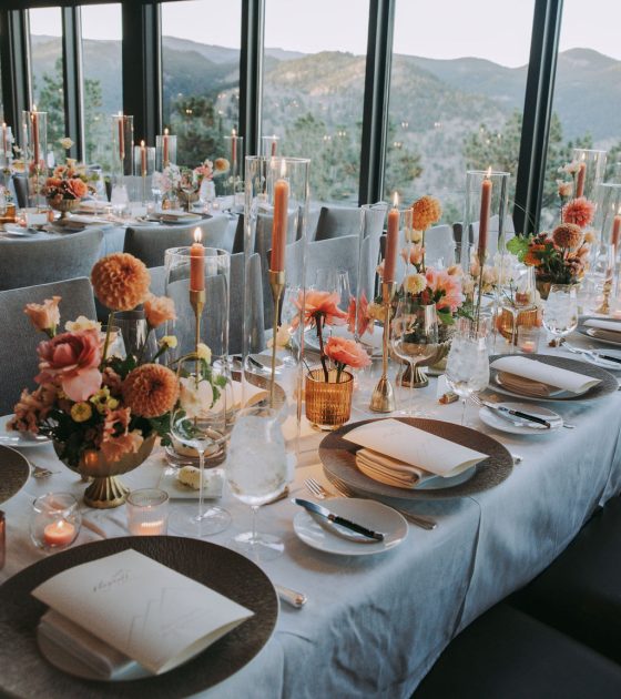 Soft Hues and Mountain Views at a Flagstaff House Wedding