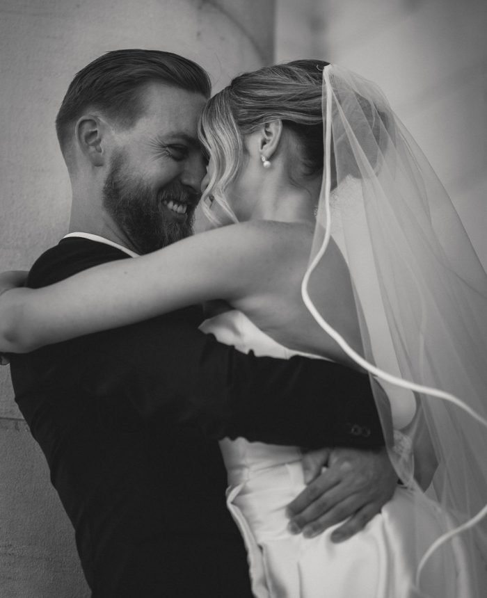 Illuminated Love at a Modern Reno Wedding