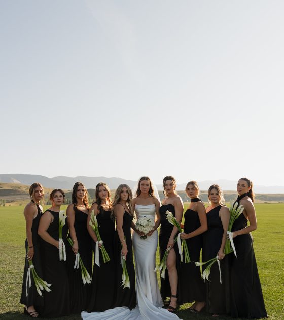 Radiant White Bloom and Greenery Wedding in Wyoming