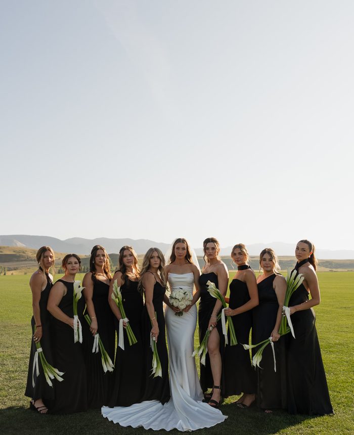 Radiant White Bloom and Greenery Wedding in Wyoming