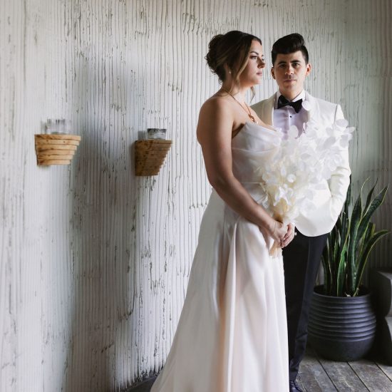 Modern Romance Meets Artistic Elegance at This Calgary Wedding