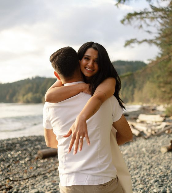A Calm and Intentional Proposal on the Shores of British Columbia