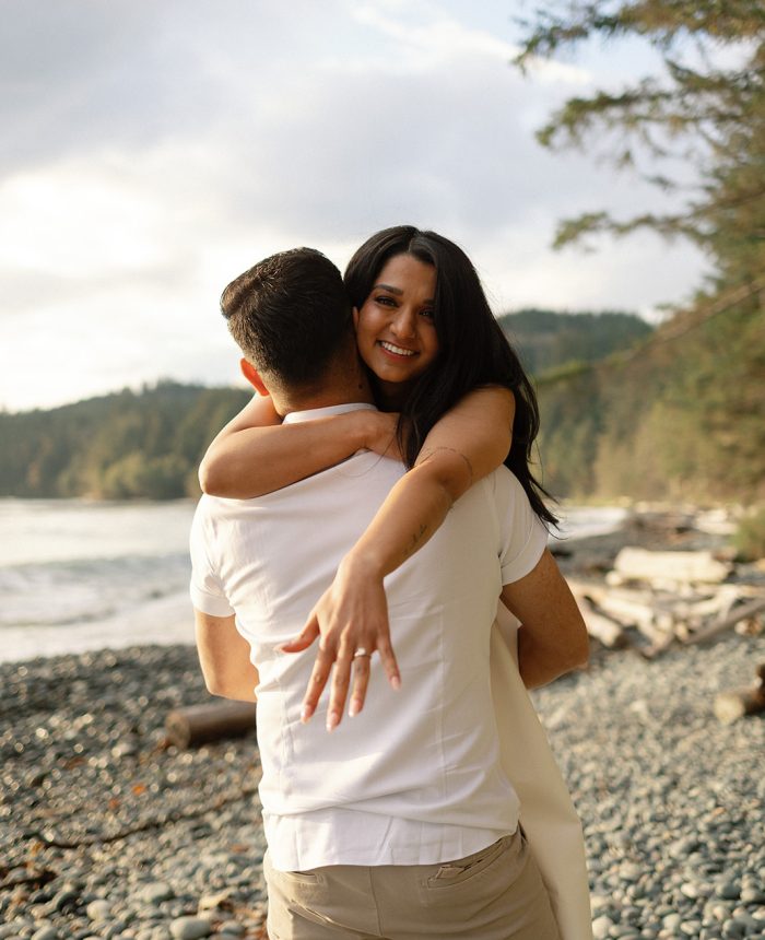 A Calm and Intentional Proposal on the Shores of British Columbia