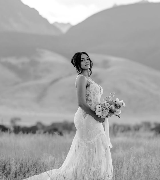 Western Rooted Barn Wedding in Montana