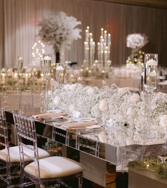 Luminous and Lush Wedding at a Las Vegas Resort