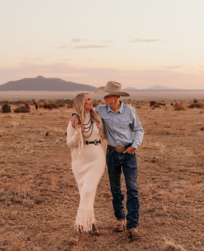 Classic Western Chic Anniversary Session in New Mexico