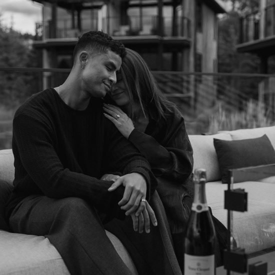 Firepit Toasts and Alpine Beauty in a Jackson Proposal Story